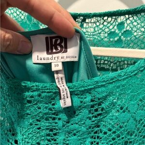 Laundry by Design Teal Lace Intimate